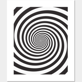 Spiral Vortex Hypno Posters and Art